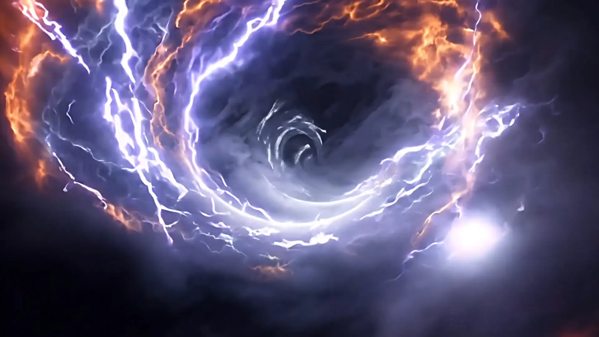 Epic Storm Vortex Background for Dramatic Title Animation